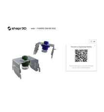 Amortiguador de Techo SENOR F/RAPID/GM 60 DS2 (Doble Bloqueo y Perfil 60mm)