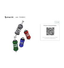 Amortiguador SENOR TB/INOX E para split de aire acondicionado