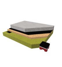 Amortiguador Goma Suelos Técnicos Acústicos Senor SE-ACV-50