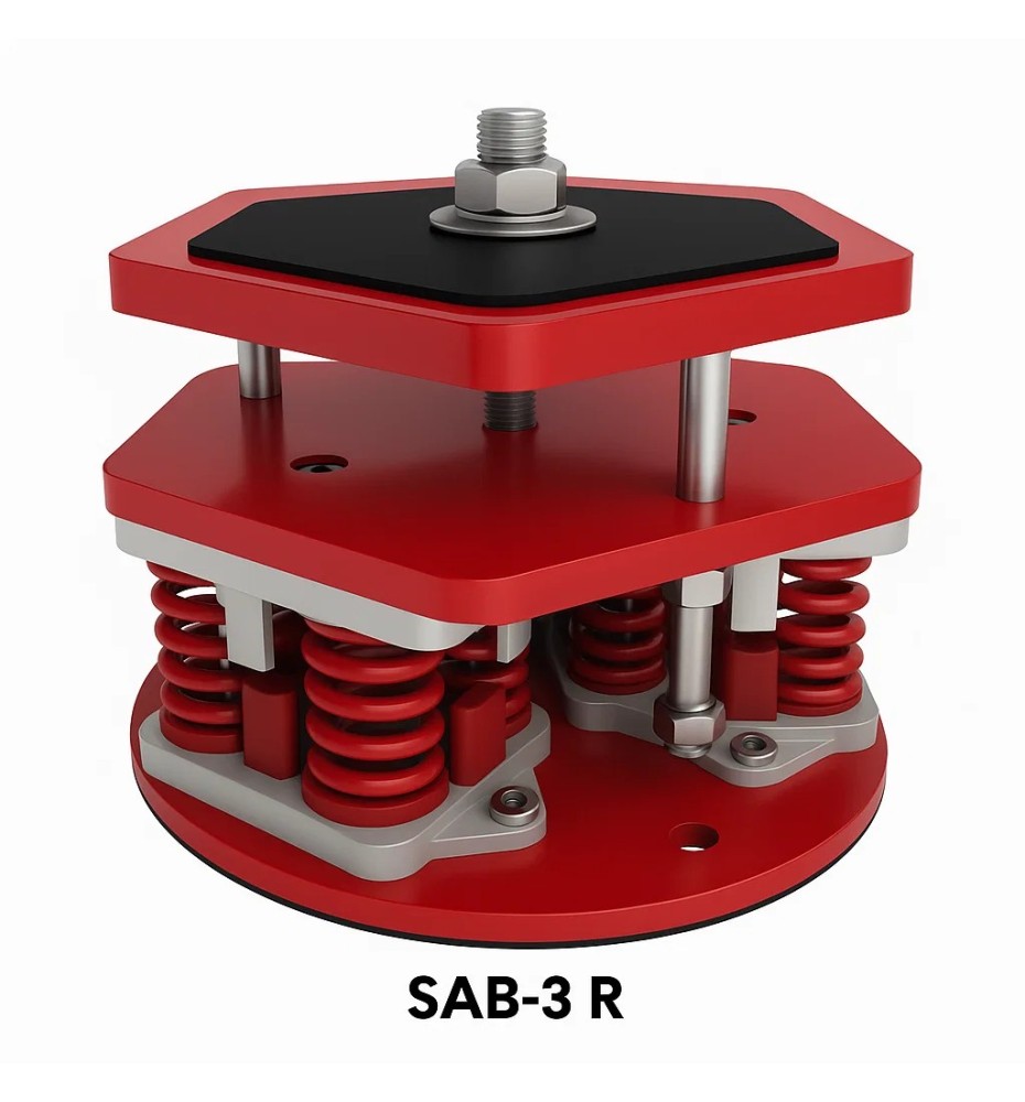 Sistema Antivibratorio Máquinas Industriales Gran Tonelaje Senor SE-SAB-3