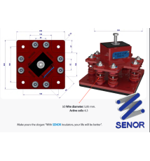 Amortiguador Híbrido Antivuelco Senor SE-EIGHT-TBF
