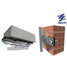 Amortiguador Acústico Nivelable SENOR SE-FTD NIVEL 47 (Perfil TC47)