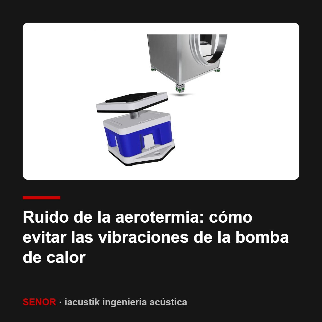 Ruido de la aerotermia: cómo evitar las vibraciones de la bomba de calor
